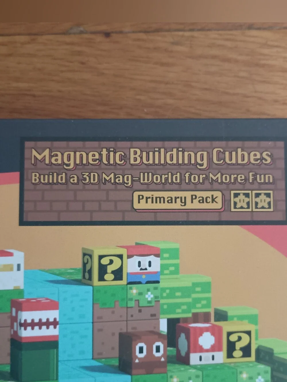 GobiDex Magnetic Building Cubes Blocks- Super Mario Bros Theme